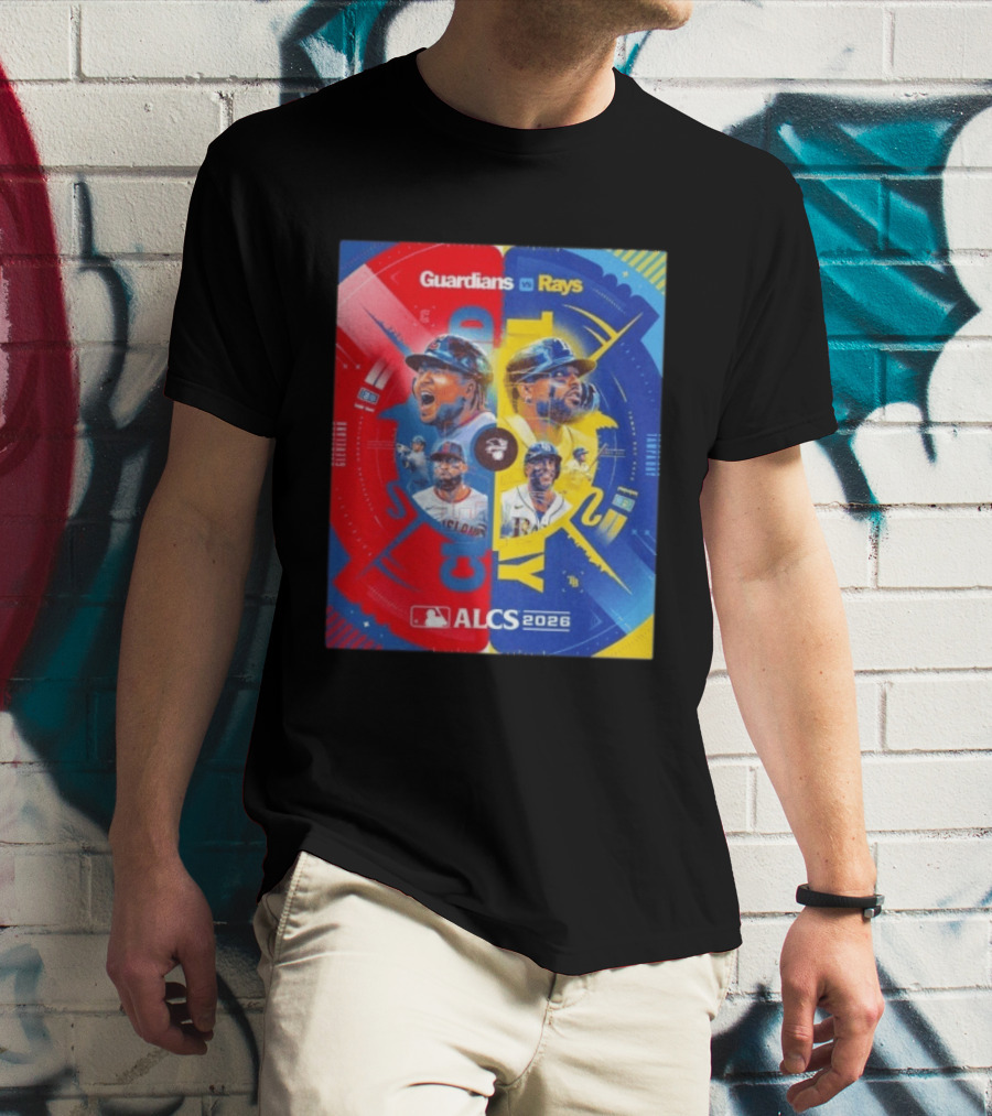 Guardians Vs Rays ALCS 2026 MLB Matchup T-Shirt