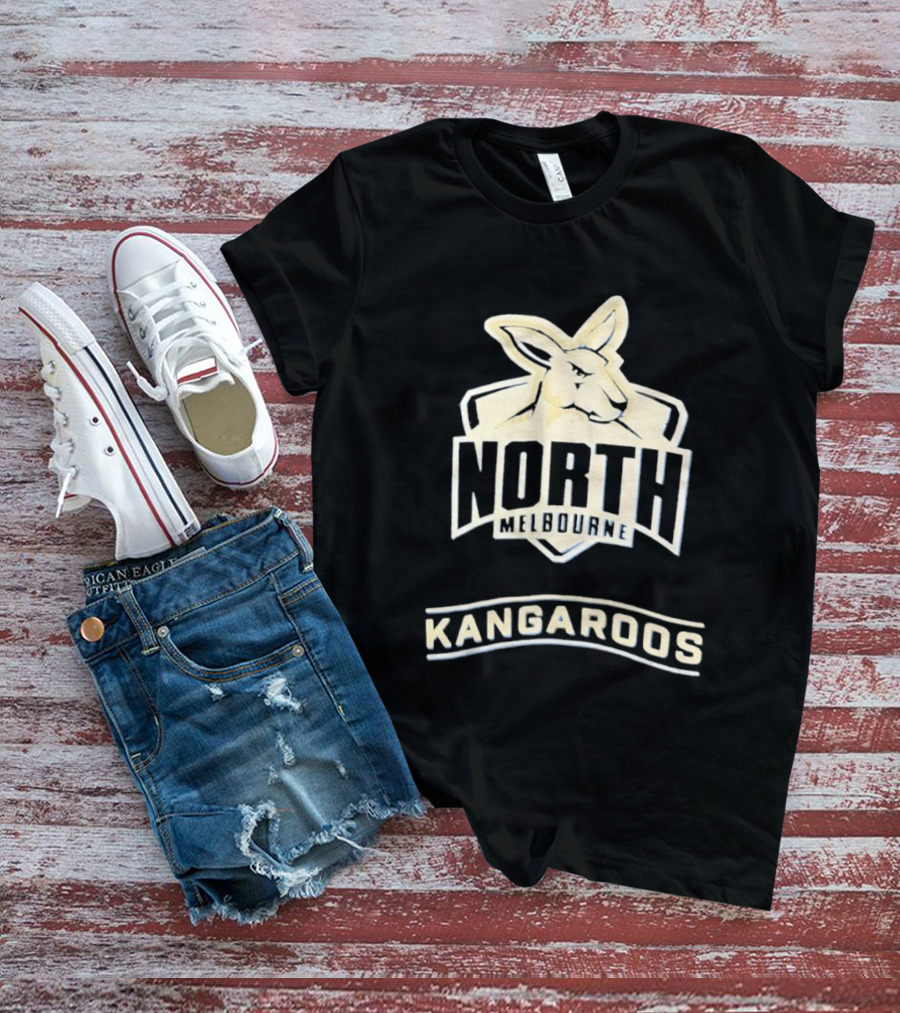 North Melbourne Kangaroos AFL Australian Football League Team T-Shirt