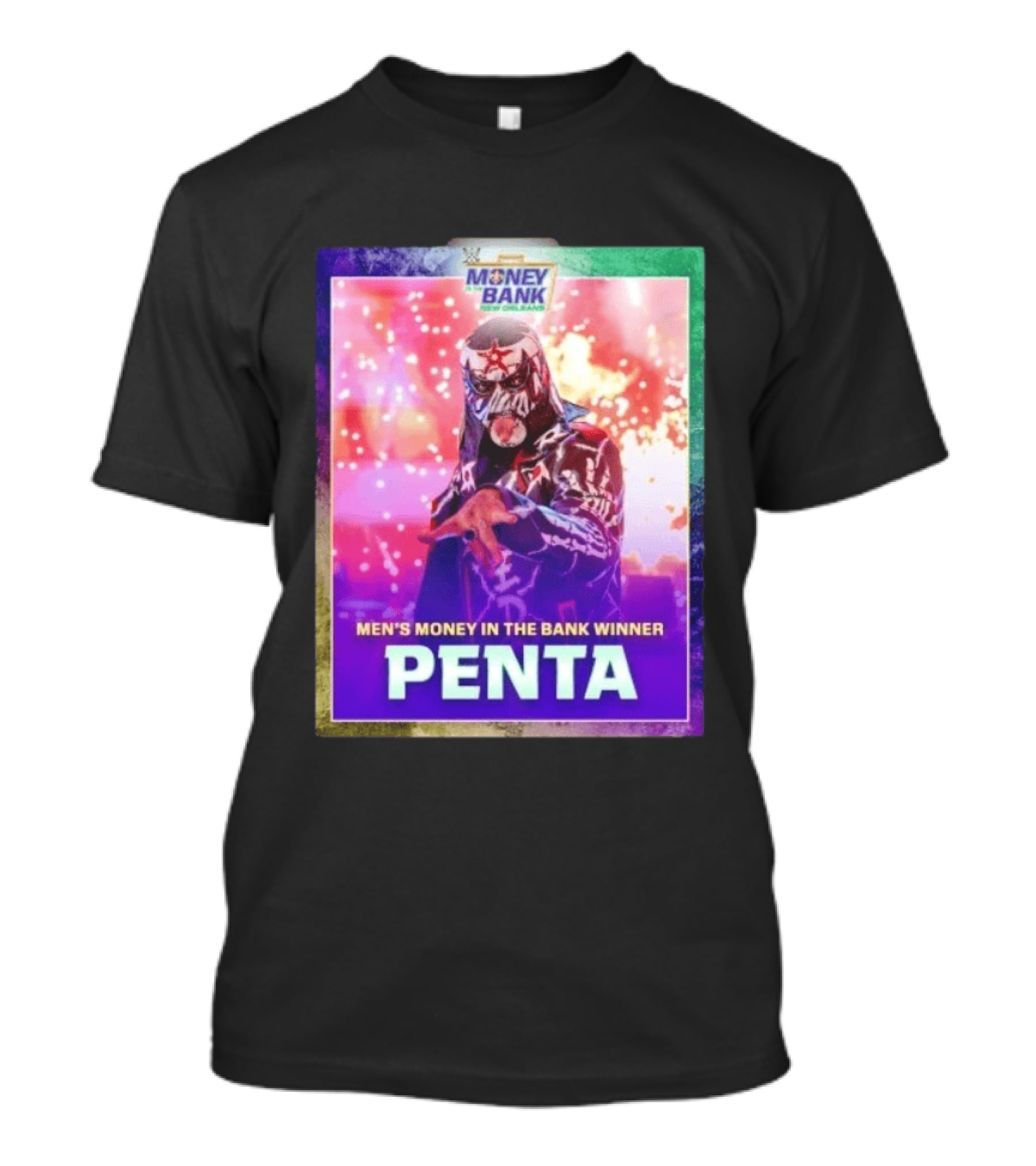 Penta Men's Money In The Bank Winner New Orleans Wrestler T-Shirt
