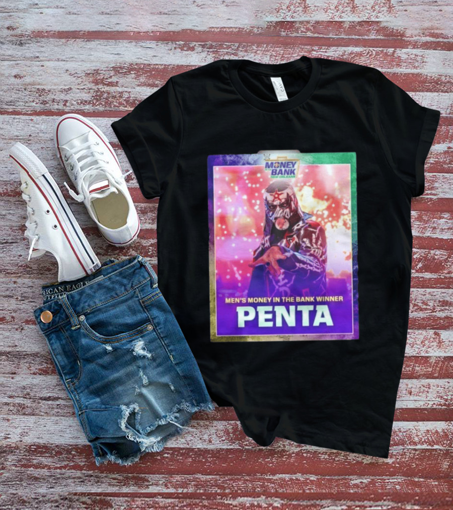 Penta Men's Money In The Bank Winner New Orleans Wrestler T-Shirt