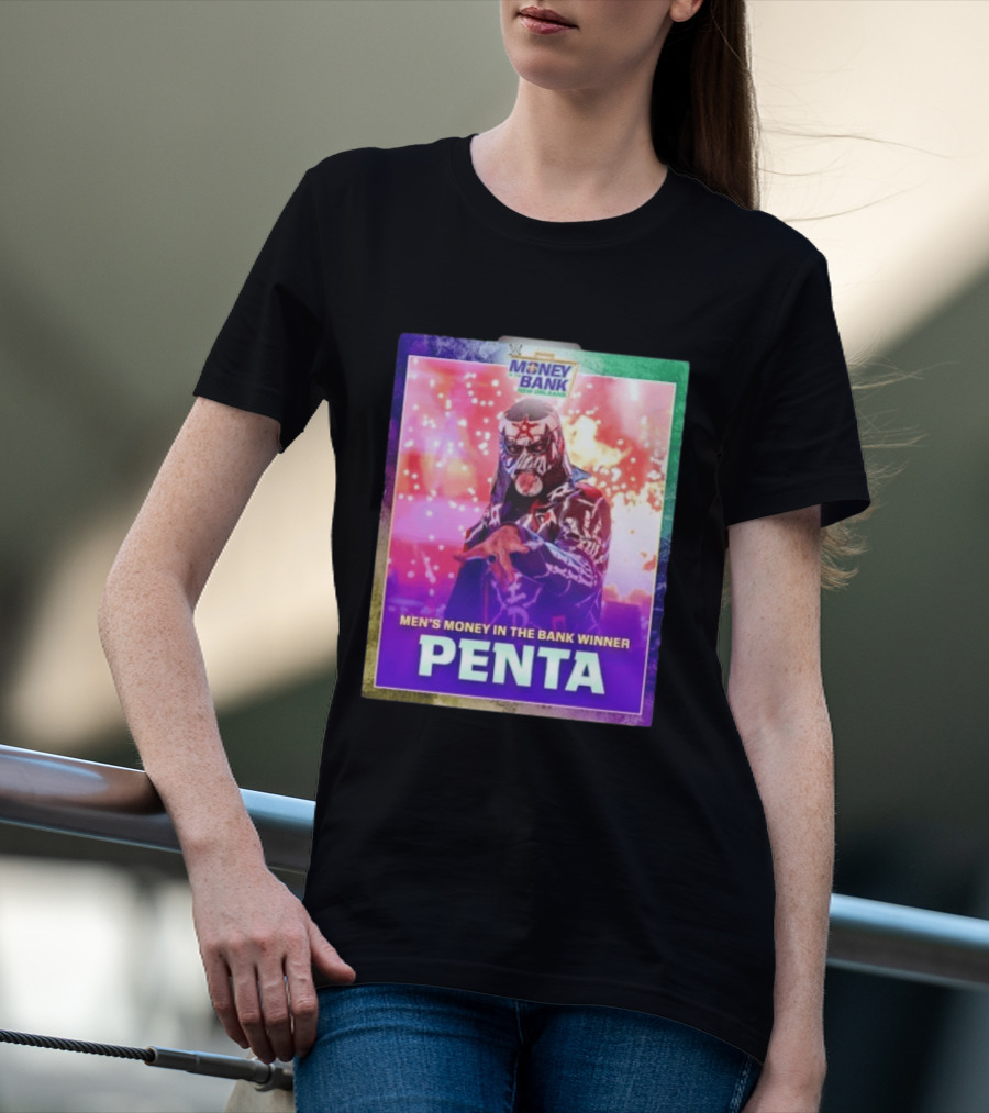 Penta Men's Money In The Bank Winner New Orleans Wrestler T-Shirt