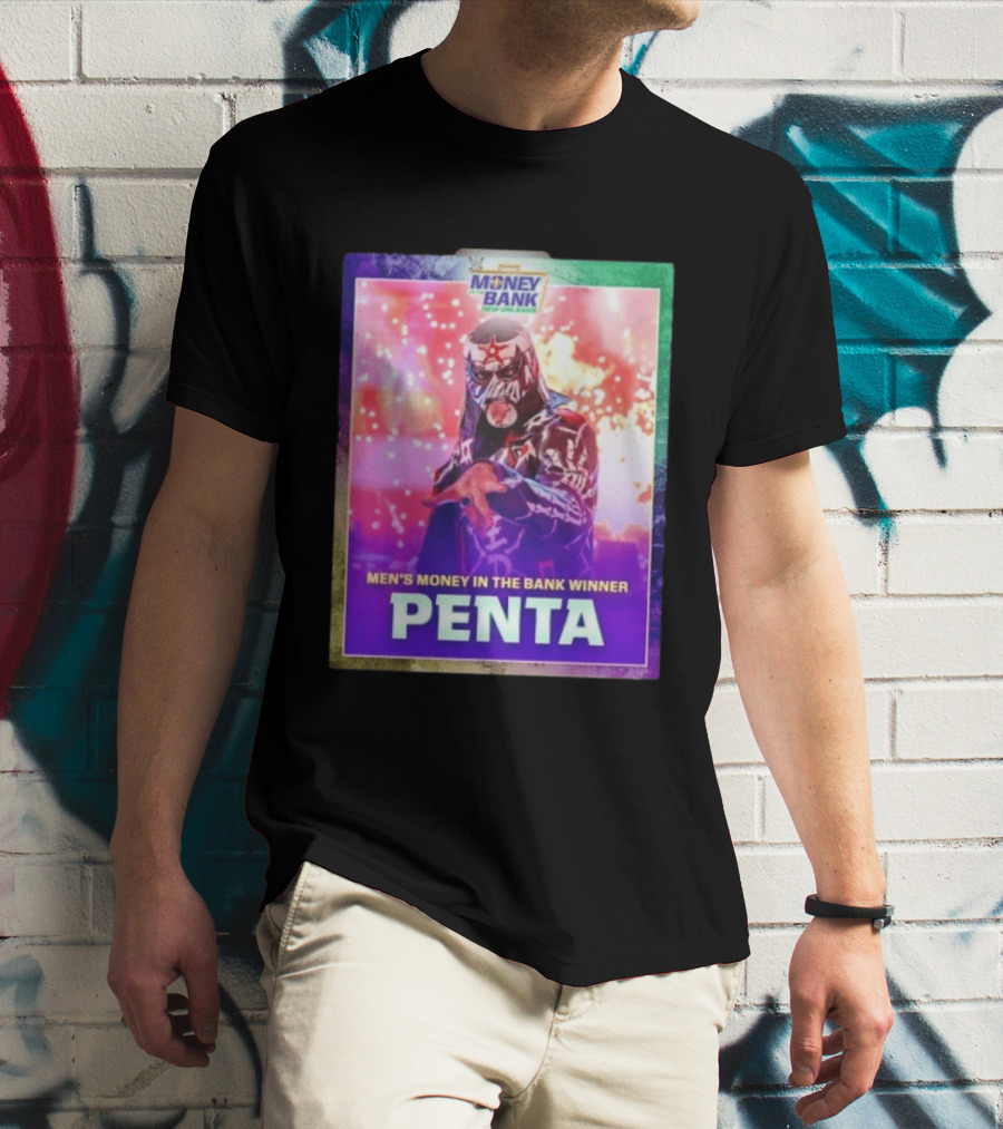 Penta Men's Money In The Bank Winner New Orleans Wrestler T-Shirt