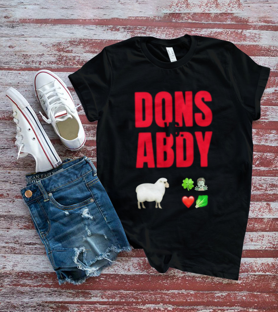 Dons Abdy Sheep Clover Zombie Heart Lettuce T-Shirt