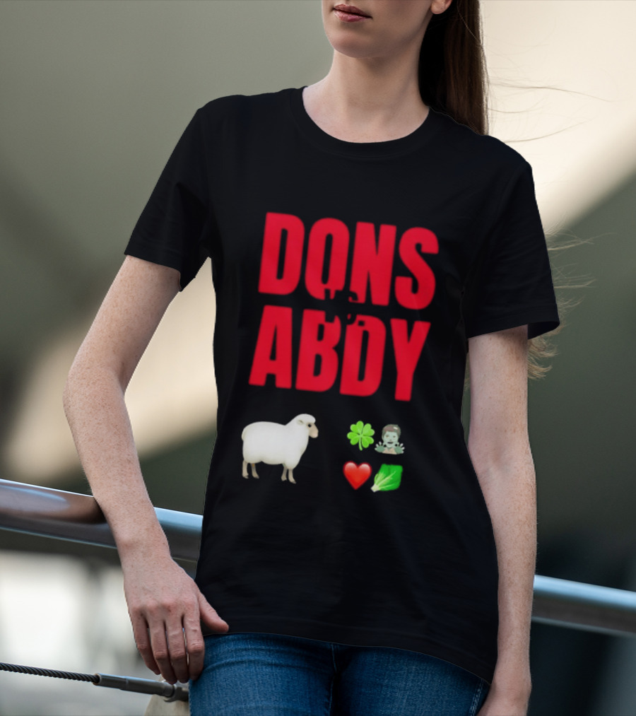 Dons Abdy Sheep Clover Zombie Heart Lettuce T-Shirt