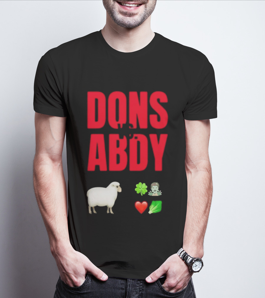 Dons Abdy Sheep Clover Zombie Heart Lettuce T-Shirt