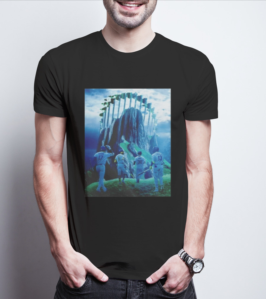 Shohei Ohtani Jackson Chourio Steven Kwan Junior Caminero MLB Fantasy Field Adventure T-Shirt