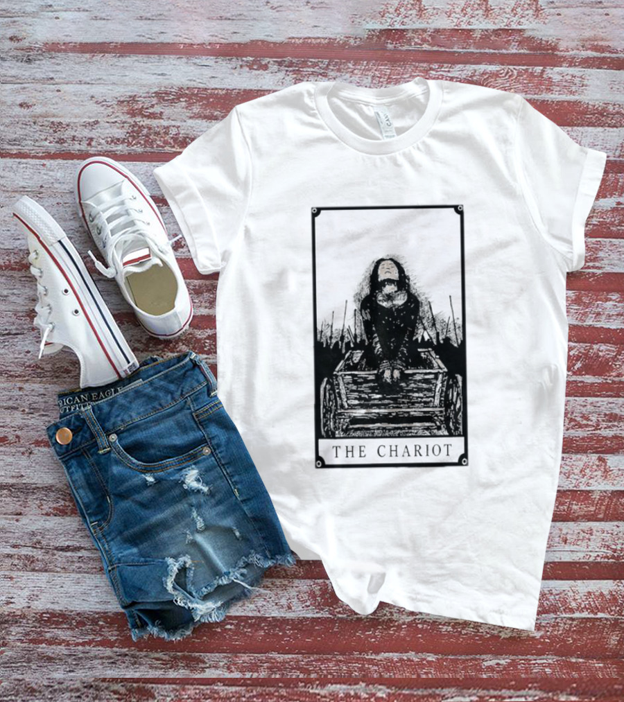 The Chariot Tarot Card Occult Divination Mystical Art Tarot Reading T-Shirt