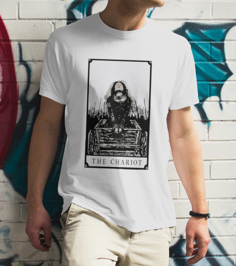 The Chariot Tarot Card Occult Divination Mystical Art Tarot Reading T-Shirt