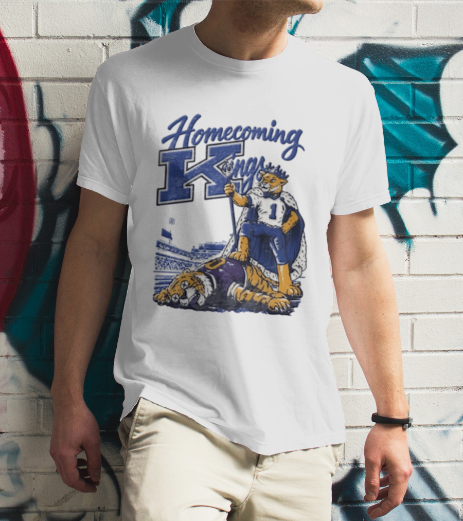 Homecoming Kings Victory Kentucky Wildcats Triumph Over Tigers Week 6 T-Shirt