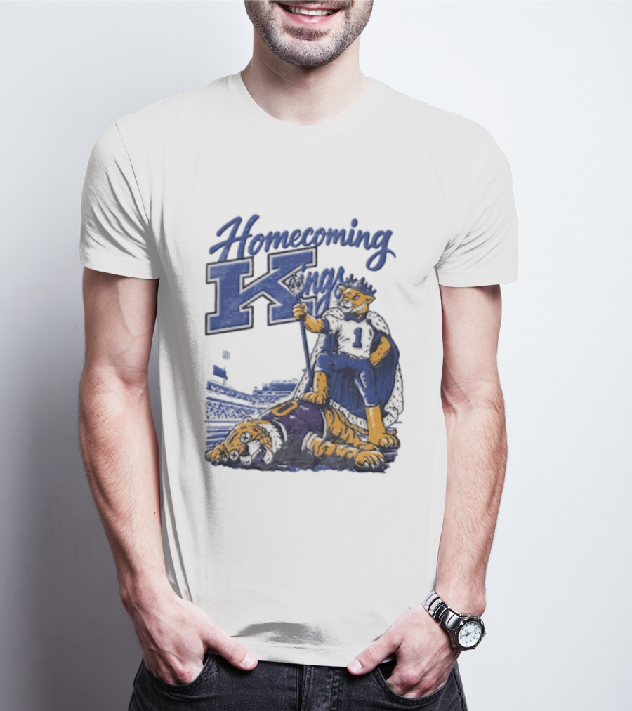 Homecoming Kings Victory Kentucky Wildcats Triumph Over Tigers Week 6 T-Shirt