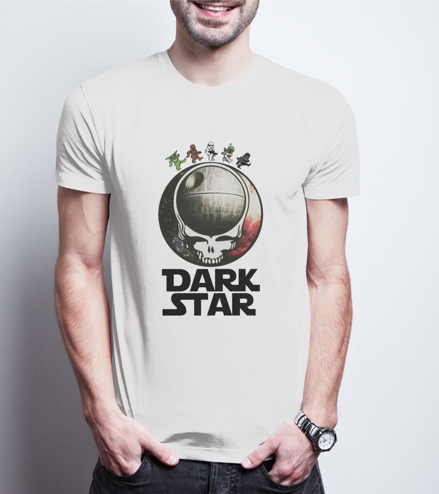 Classic Dark Star Wars Grateful Dead Crossover T-Shirt