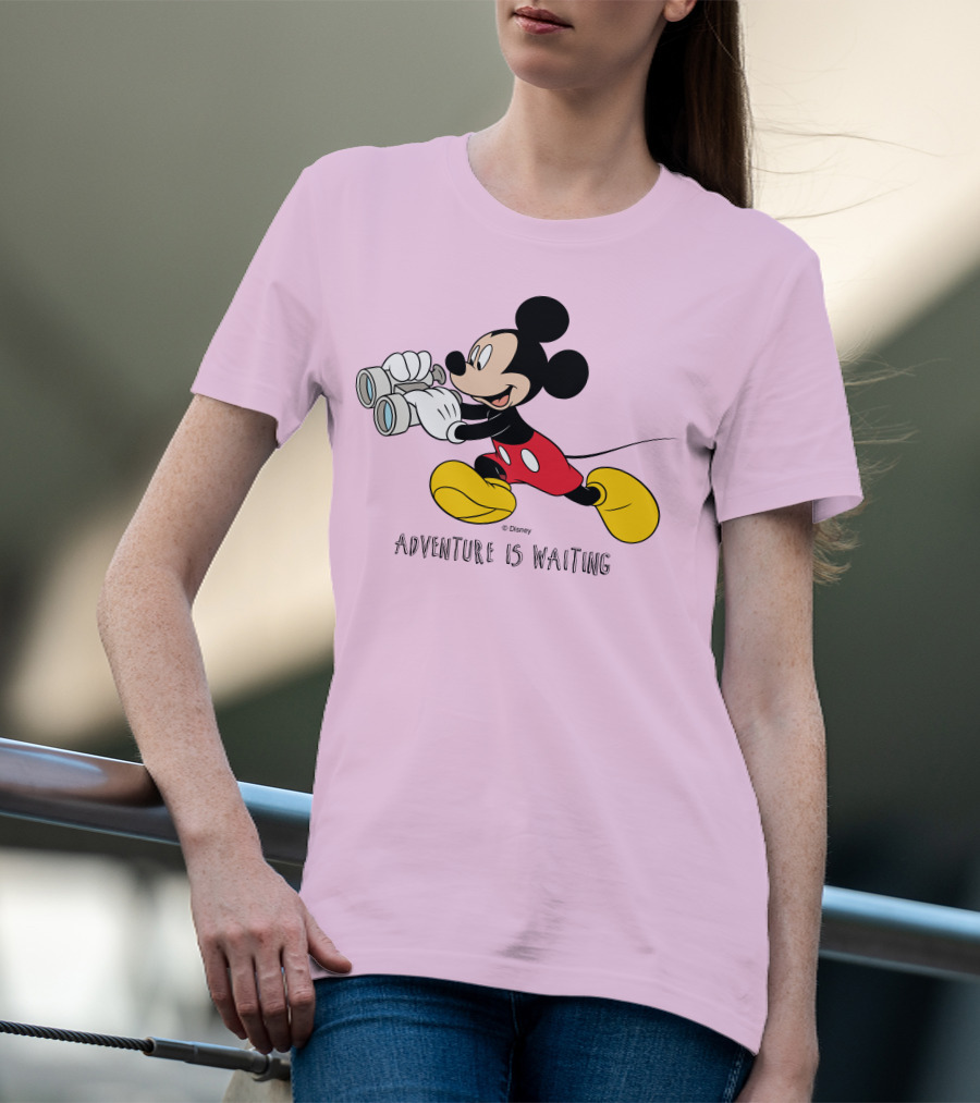Disney Mickey Mouse Adventure Is Waiting T-Shirt