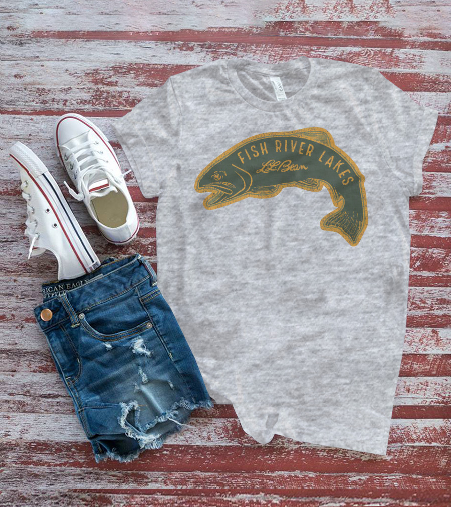 Fish River Lakes L.L.Bean Vintage Trout T-Shirt