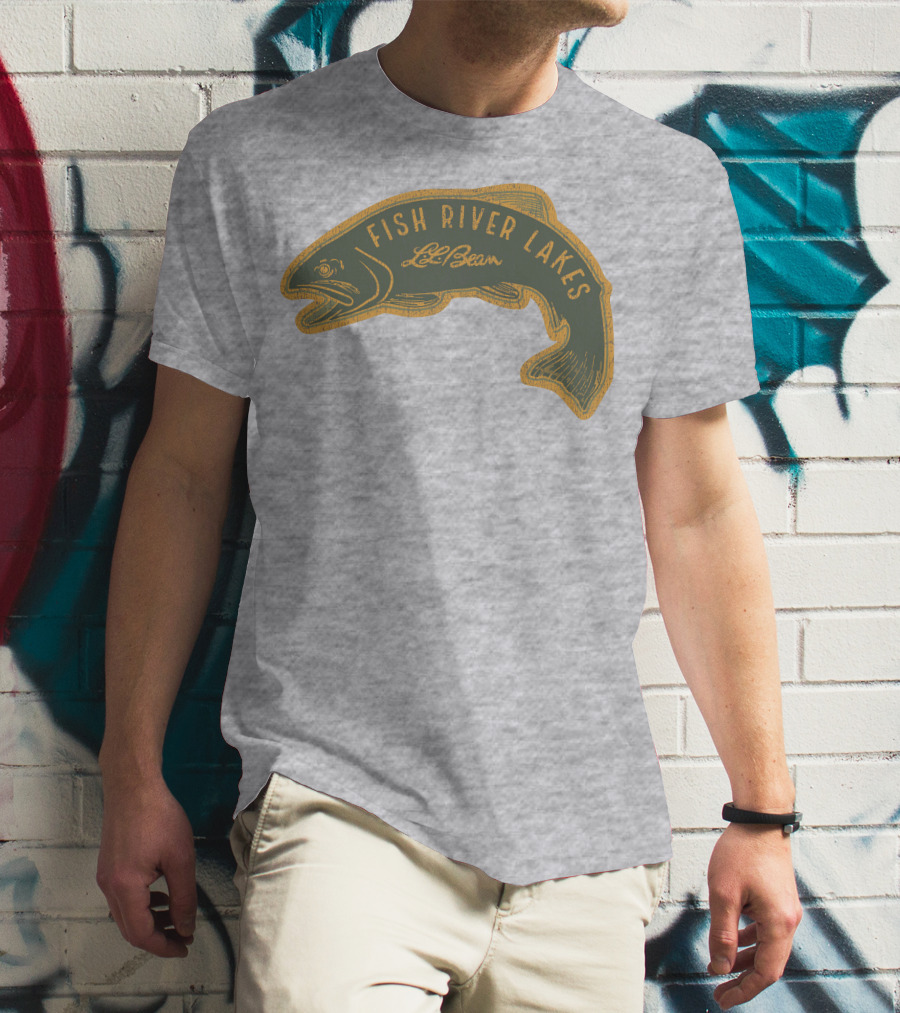 Fish River Lakes L.L.Bean Vintage Trout T-Shirt