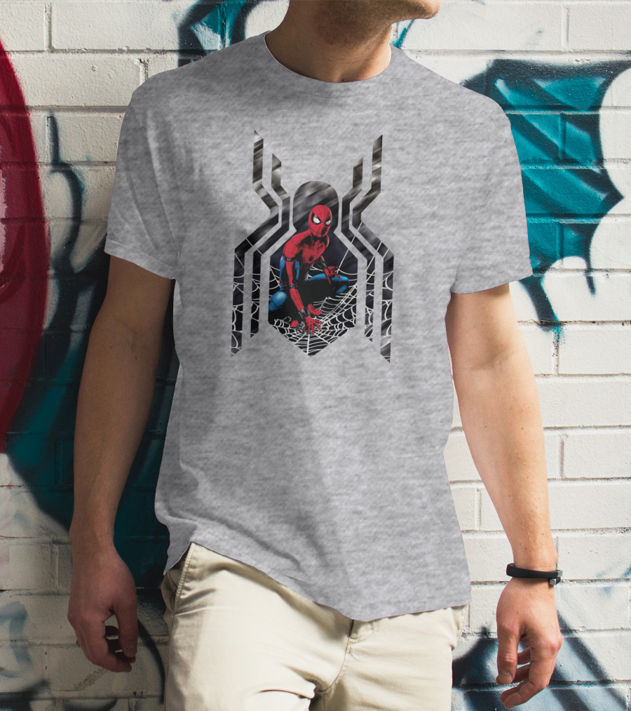 Spider-Man Web Symbol Marvel Comics Hero T-Shirt