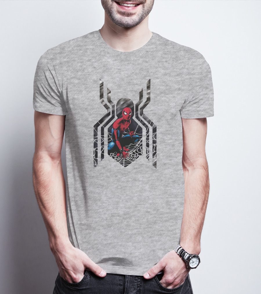 Spider-Man Web Symbol Marvel Comics Hero T-Shirt
