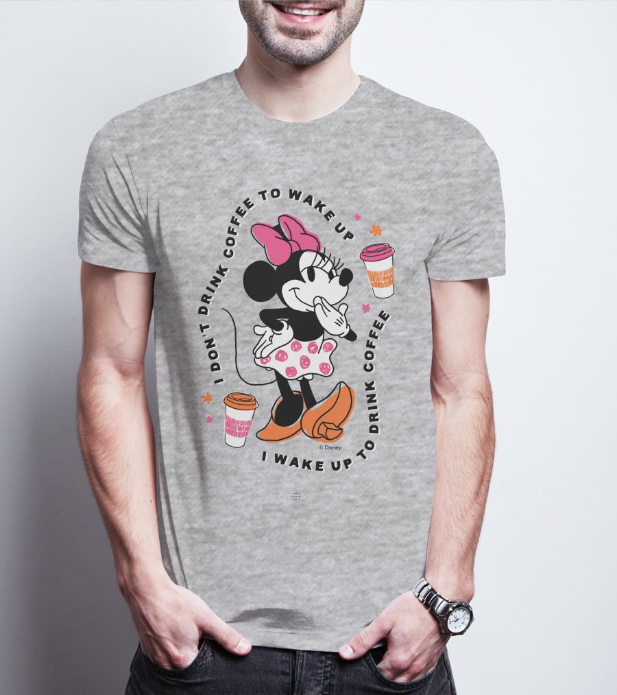 Minnie I Don't Drink Coffee To Wake Up I Wake Up To Drink Coffee T-Shirt