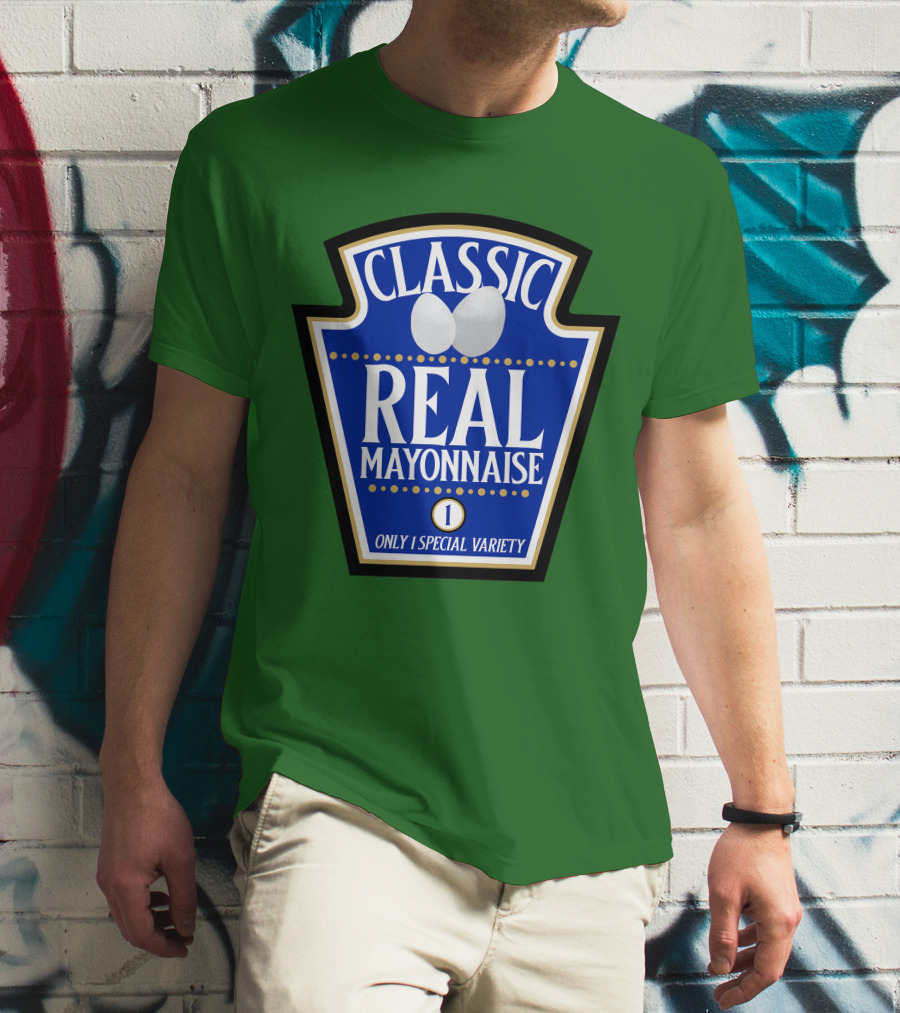 CLASSIC REAL MAYONNAISE ONLY 1 SPECIAL VARIETY Halloween Costume Matching Group Team T-Shirt