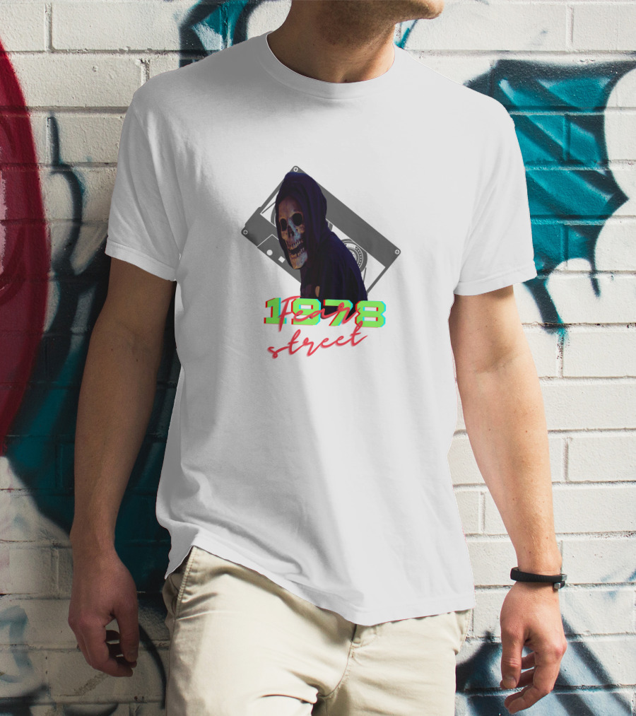 1978 Street Skull Mask Killer Halloween Movie Part 2 T-Shirt