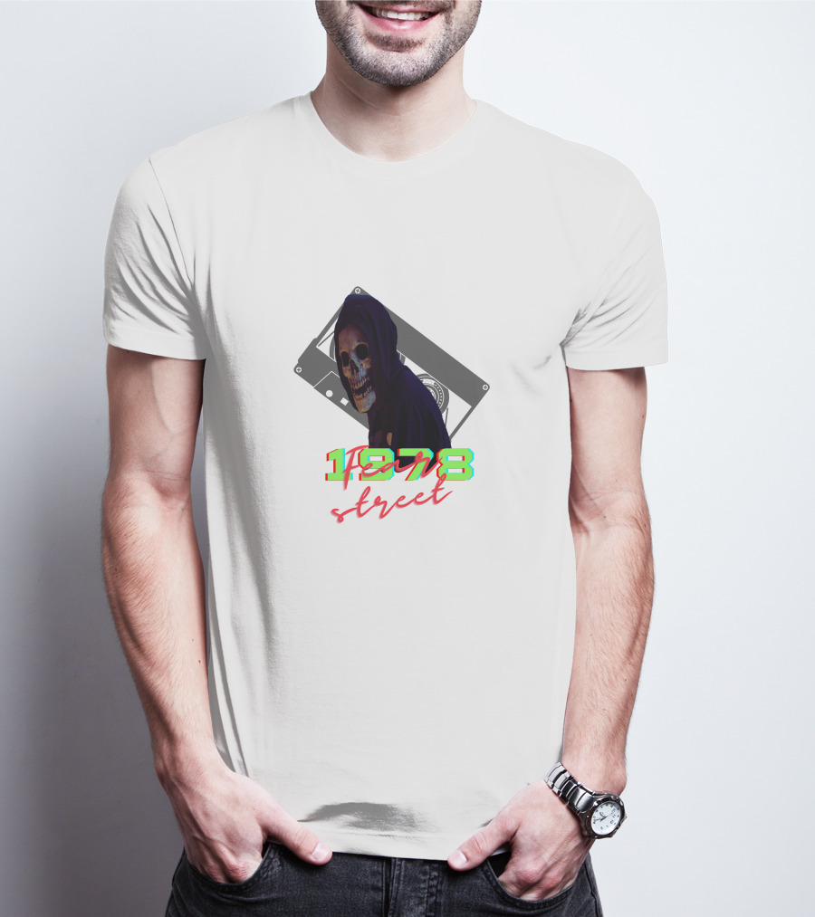 1978 Street Skull Mask Killer Halloween Movie Part 2 T-Shirt