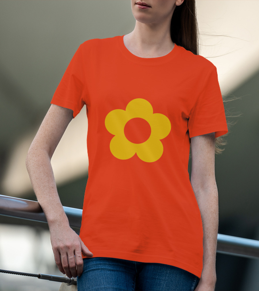 Shortcake Orange Blossom Yellow Flower T-Shirt