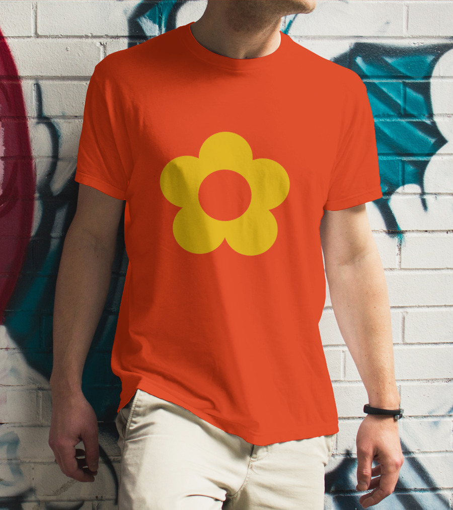Shortcake Orange Blossom Yellow Flower T-Shirt