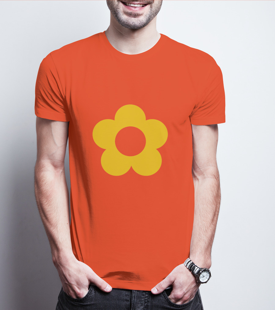 Shortcake Orange Blossom Yellow Flower T-Shirt