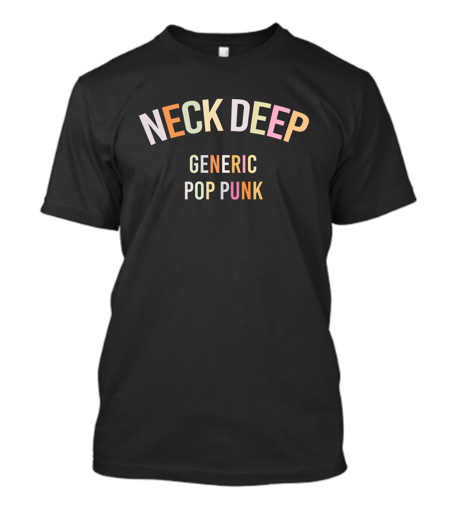 Neck Deep Generic Pop Punk Reading And Leeds Chester T-Shirt