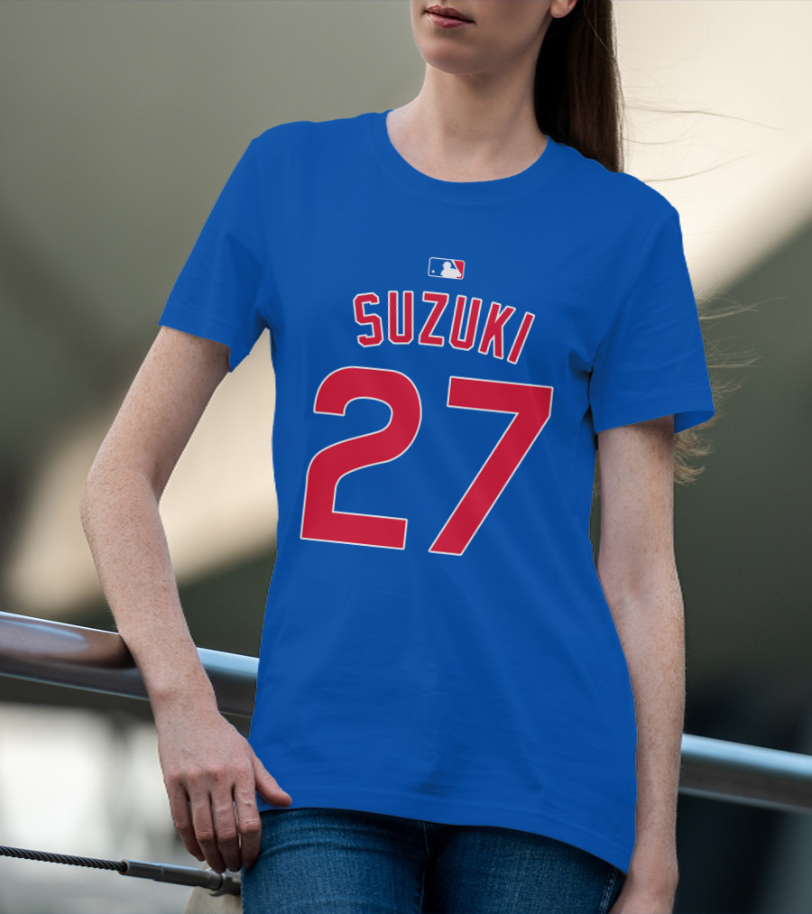 Obvious Merch Seiya Suzuki 27 MLB Jersey T-Shirt