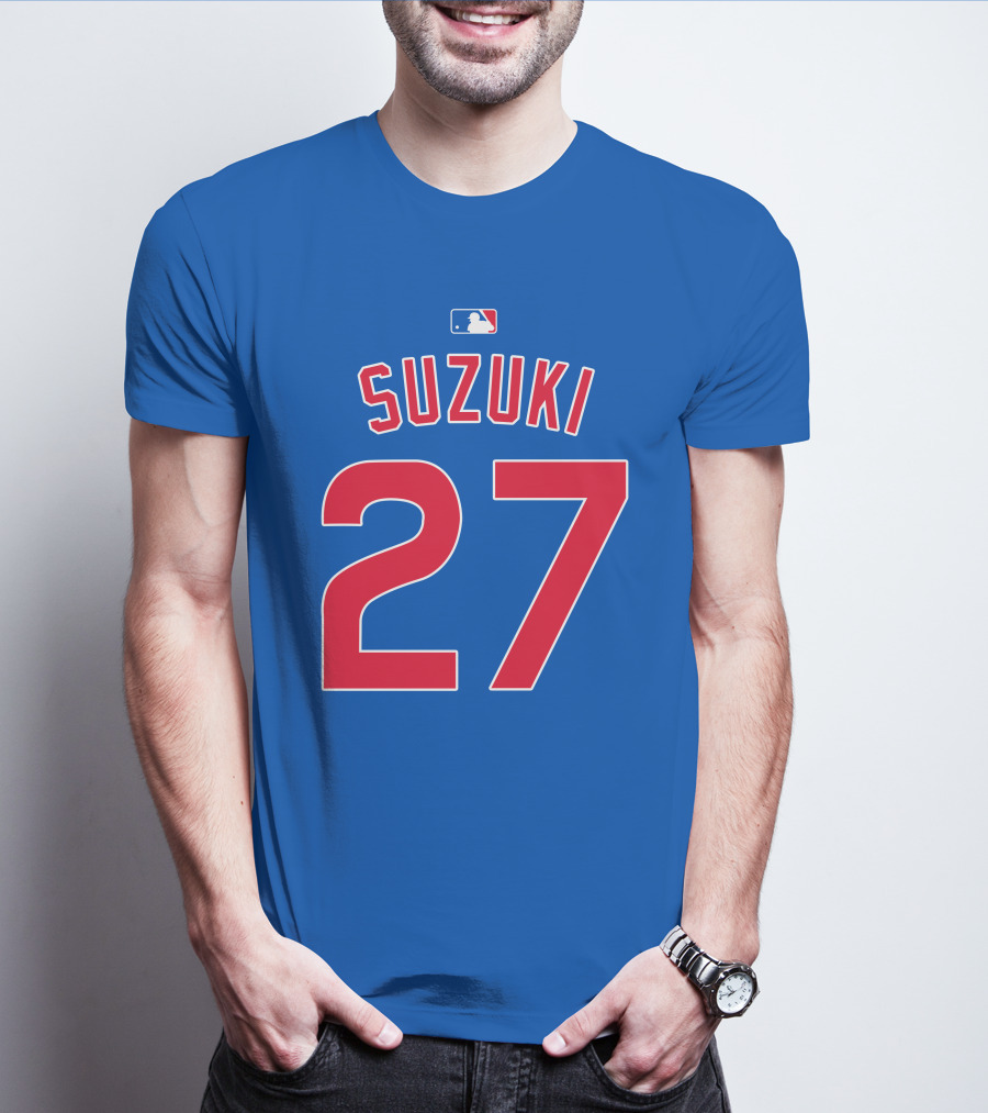 Obvious Merch Seiya Suzuki 27 MLB Jersey T-Shirt