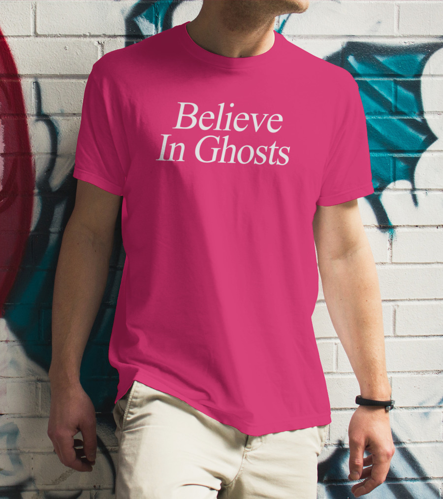 Lonely Ghost Believe In Ghosts T-Shirt