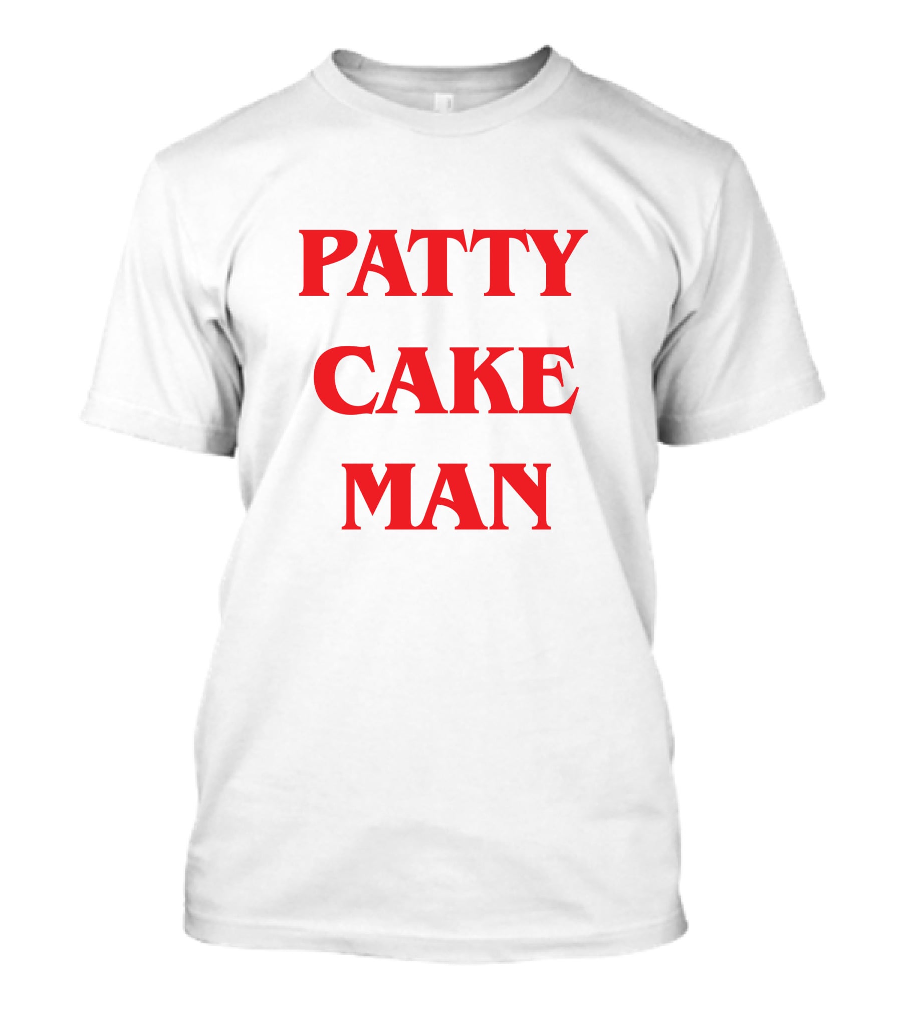 Upnorthtrips Presents Patty Cake Man Red T-Shirt