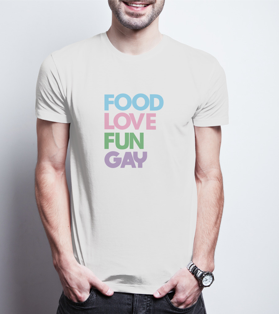 Try Guys Food Love Fun Gay Merch T-Shirt