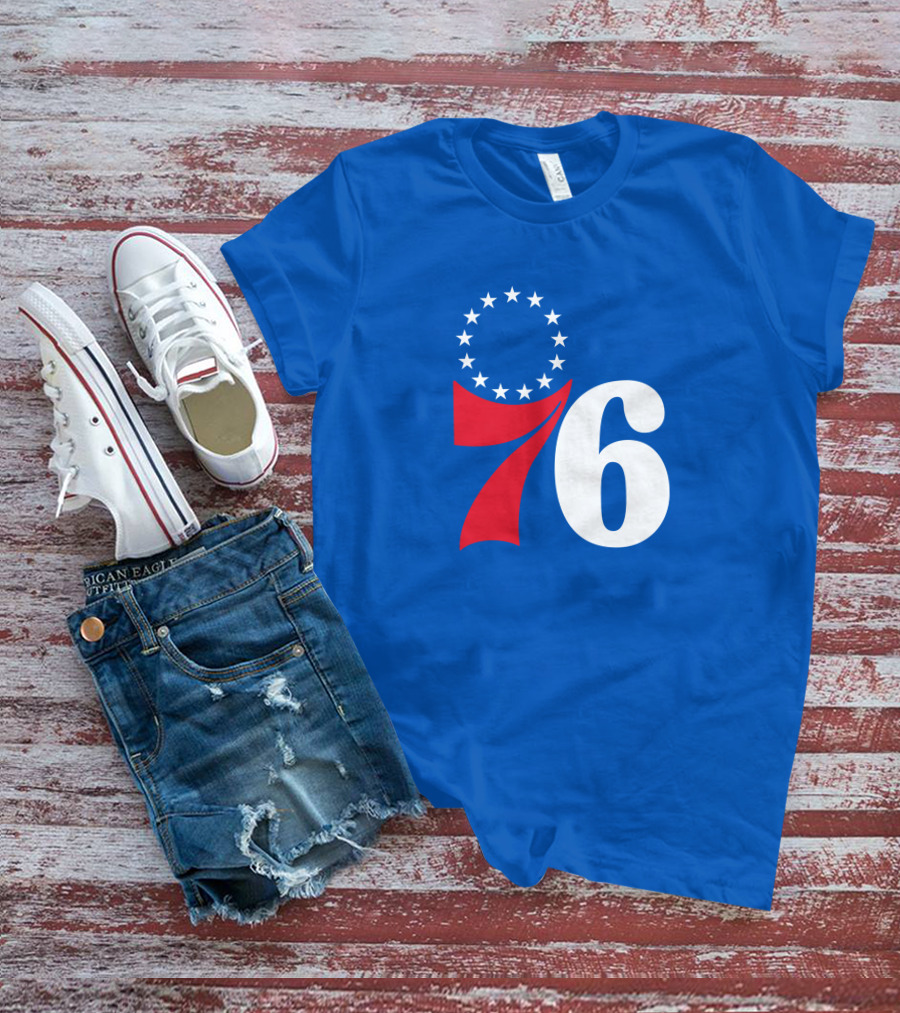 Philadelphia 76ers Furkan Korkmaz Stars T-Shirt