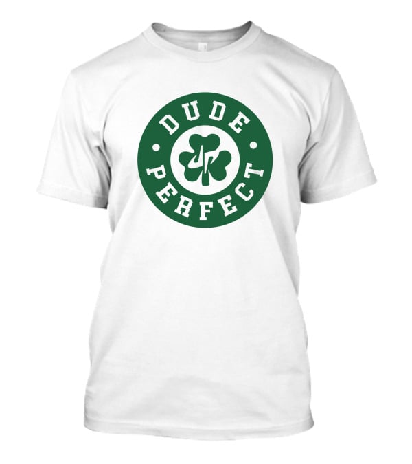Dude Perfect Clover Logo Luck Merchandise T-Shirt