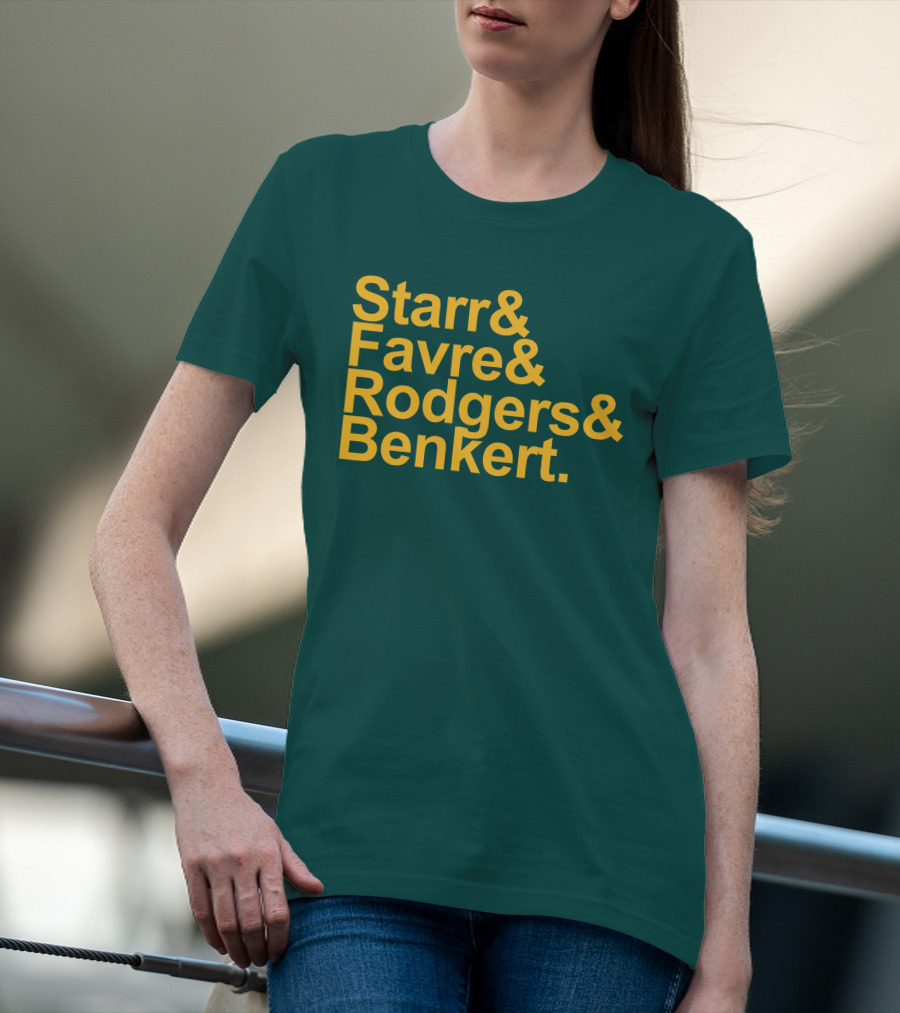 Starr Favre Rodgers Benkert Campeche Collective Merch T-Shirt