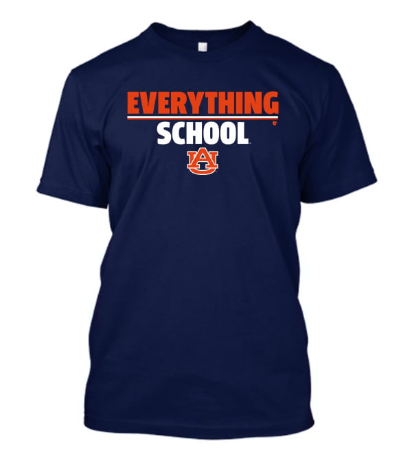 Auburn Everything School Logo Auburn Tigers T-Shirt
