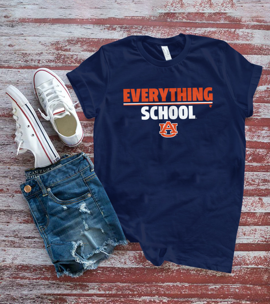Auburn Everything School Logo Auburn Tigers T-Shirt