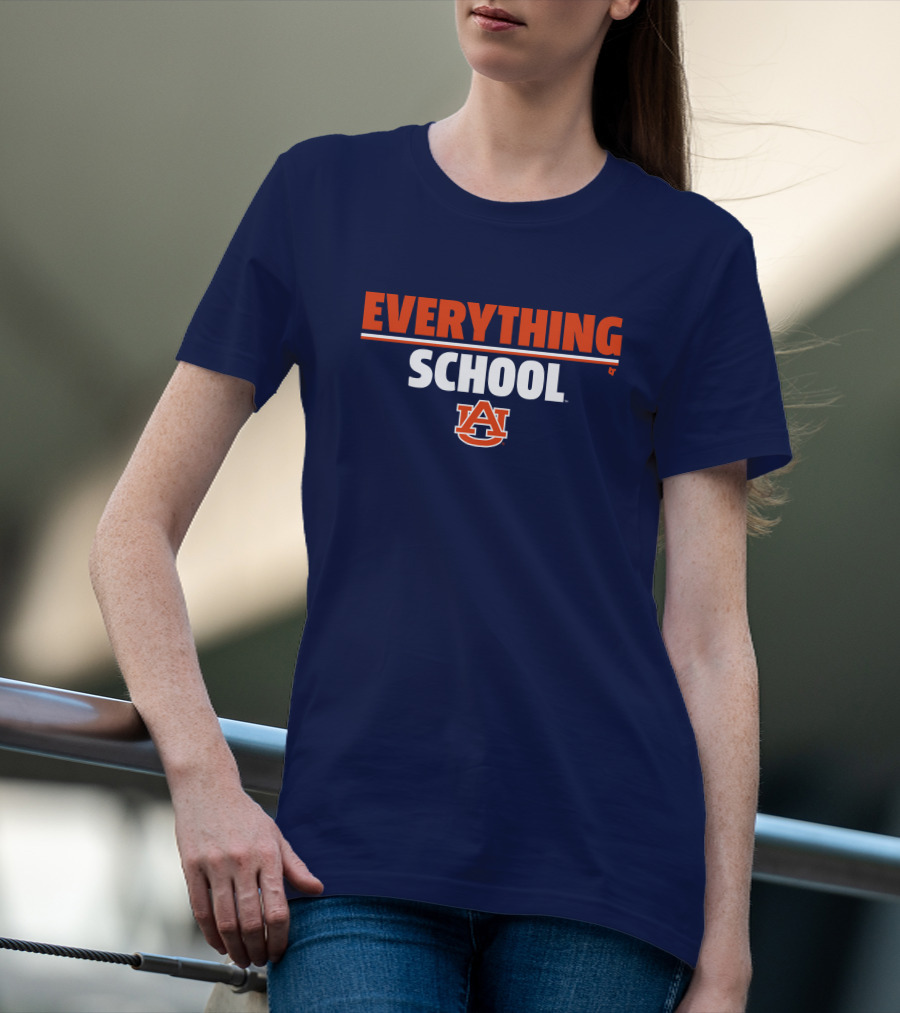 Auburn Everything School Logo Auburn Tigers T-Shirt