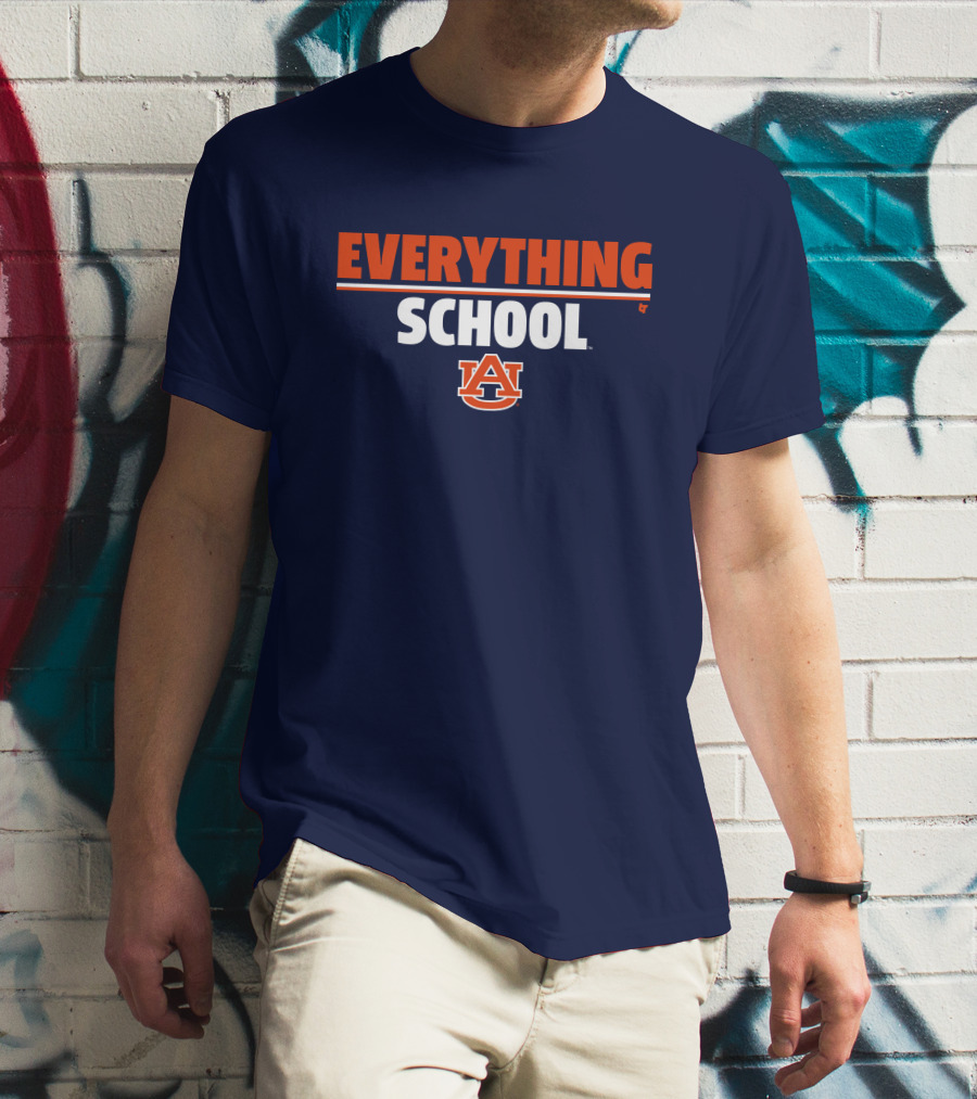 Auburn Everything School Logo Auburn Tigers T-Shirt