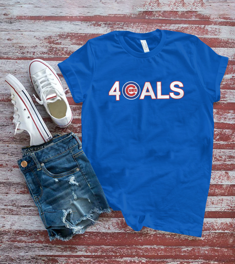 Patrick Wisdom 4 Cubs ALS Obvious T-Shirt