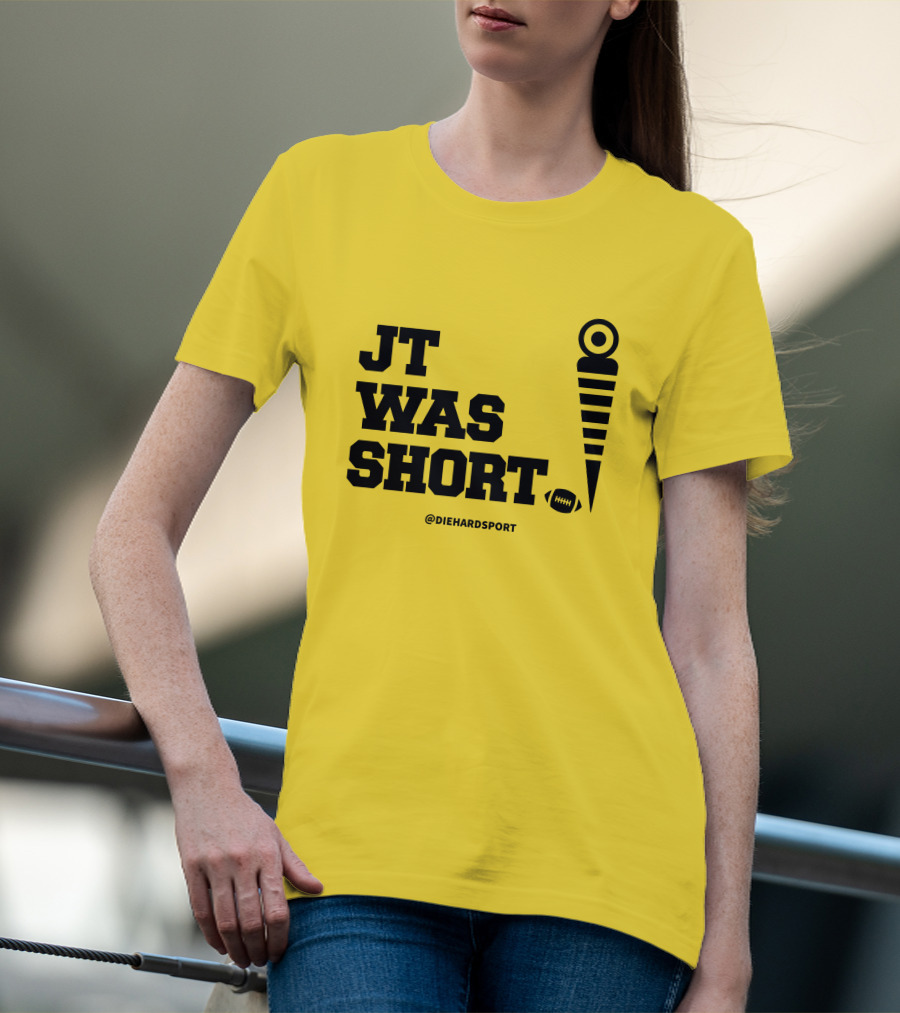 JT Was Short @DiehardSport Football Marker T-Shirt