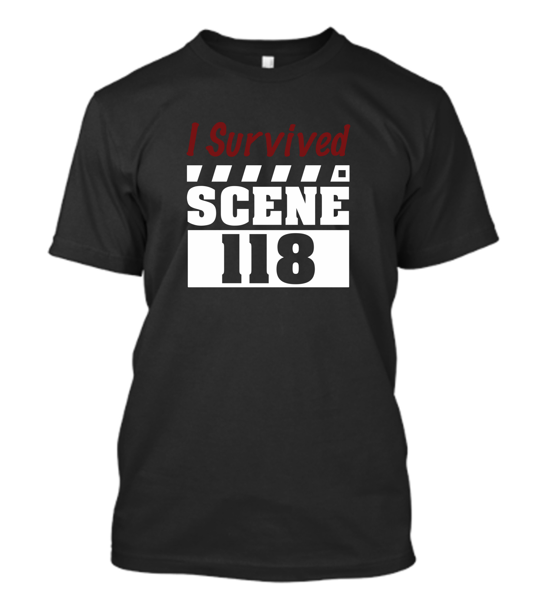 I Survived Scene 118 Scream Movie Lone Pine T-Shirt
