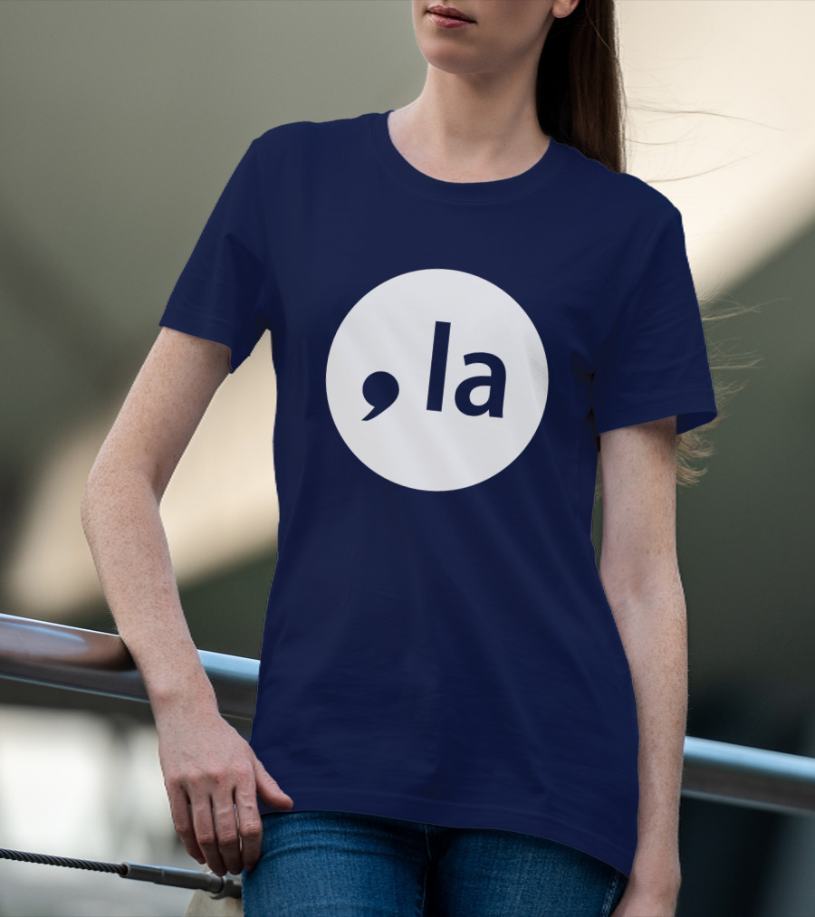 Comma La Elzey Quirky Text T-Shirt