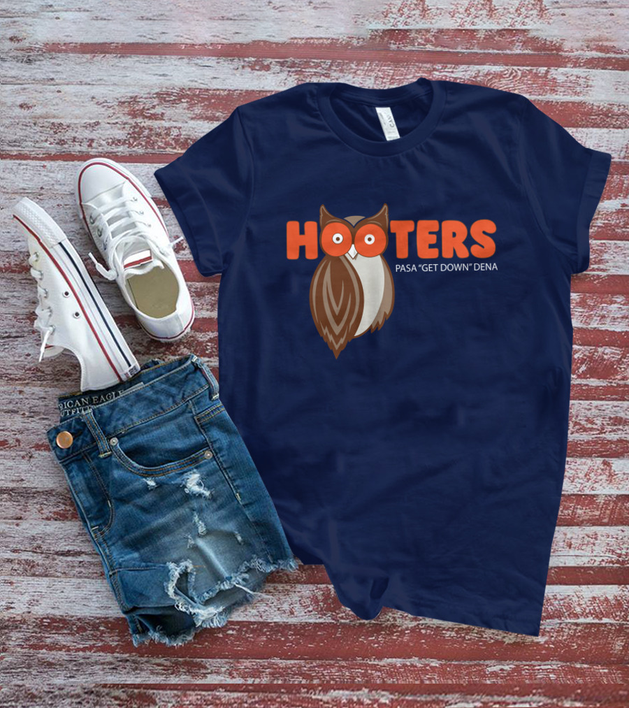 Michael Schwab Cristian Javier Hooters Owl Pasa Get Down Dena T-Shirt