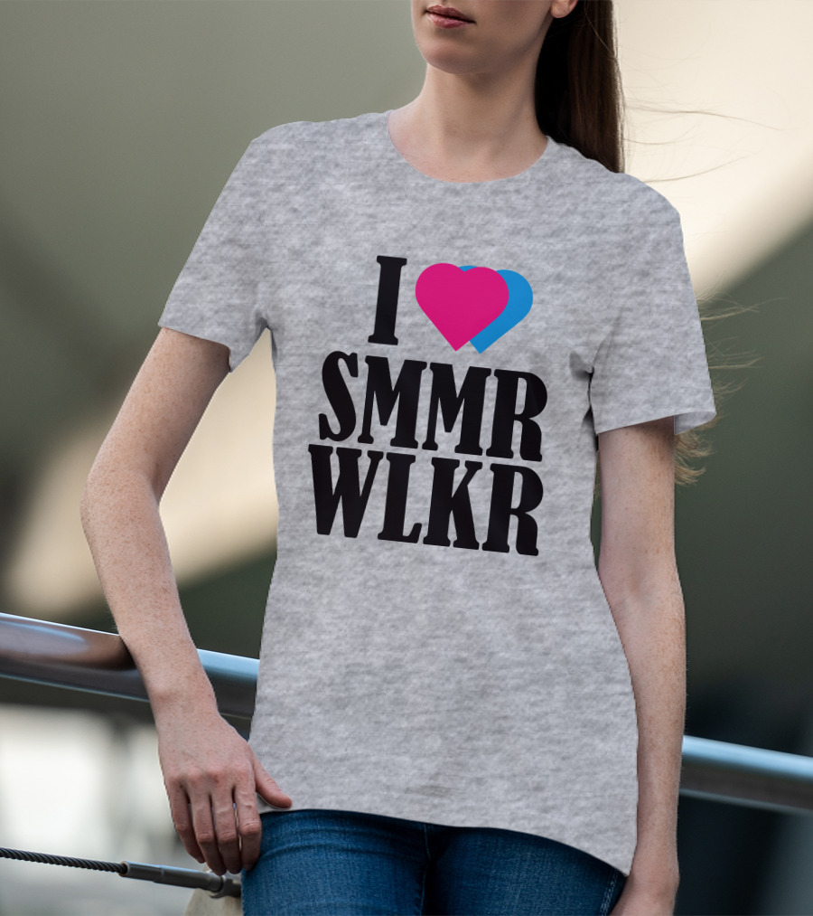 I Love SMMR WLKR T-Shirt