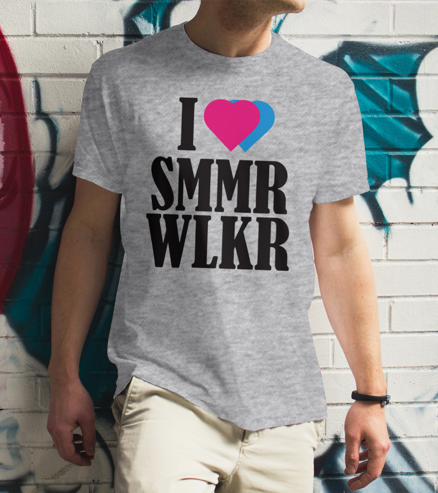 I Love SMMR WLKR T-Shirt