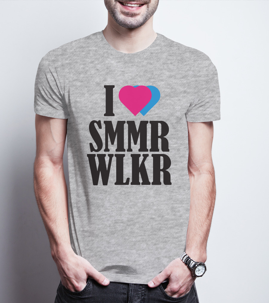 I Love SMMR WLKR T-Shirt