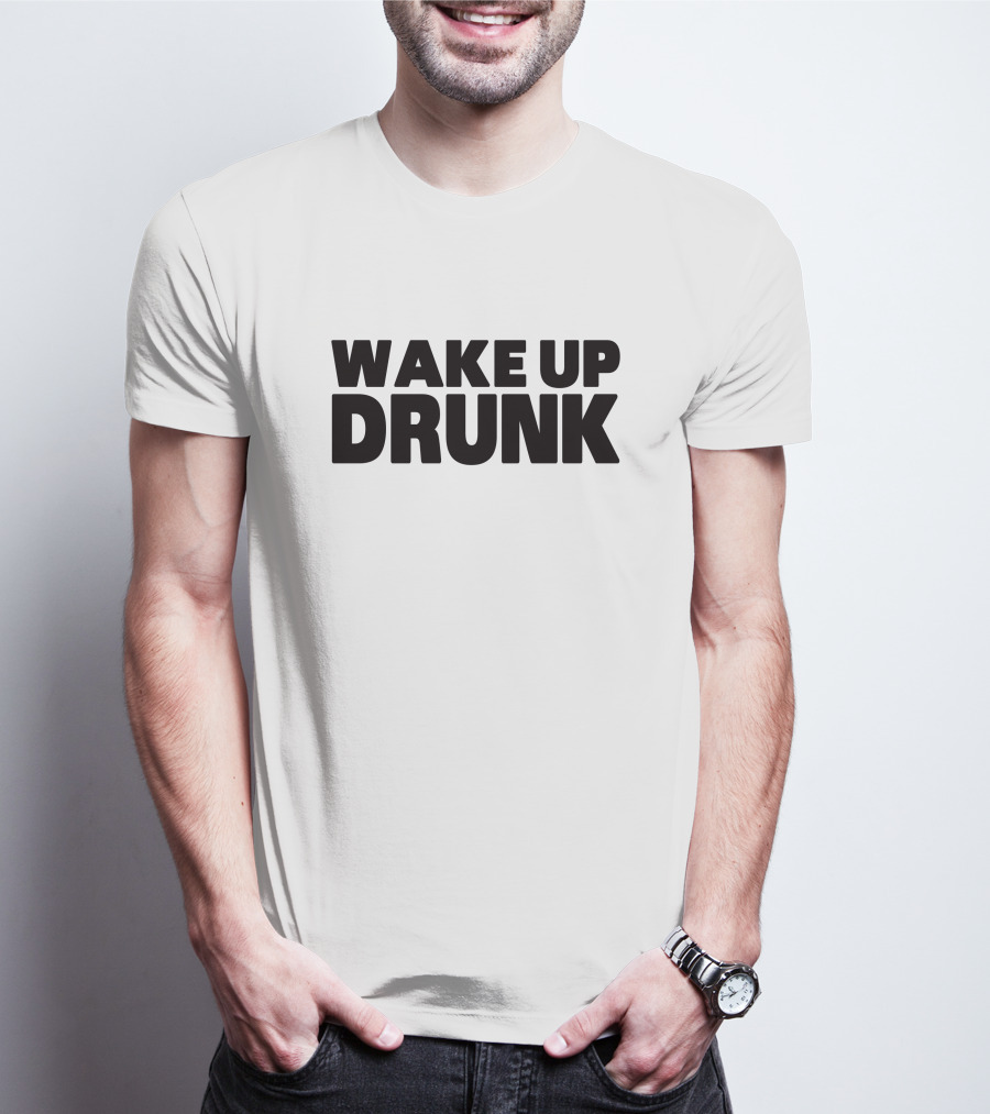 Wiz Khalifa Wake Up Drunk Thrill Merch T-Shirt