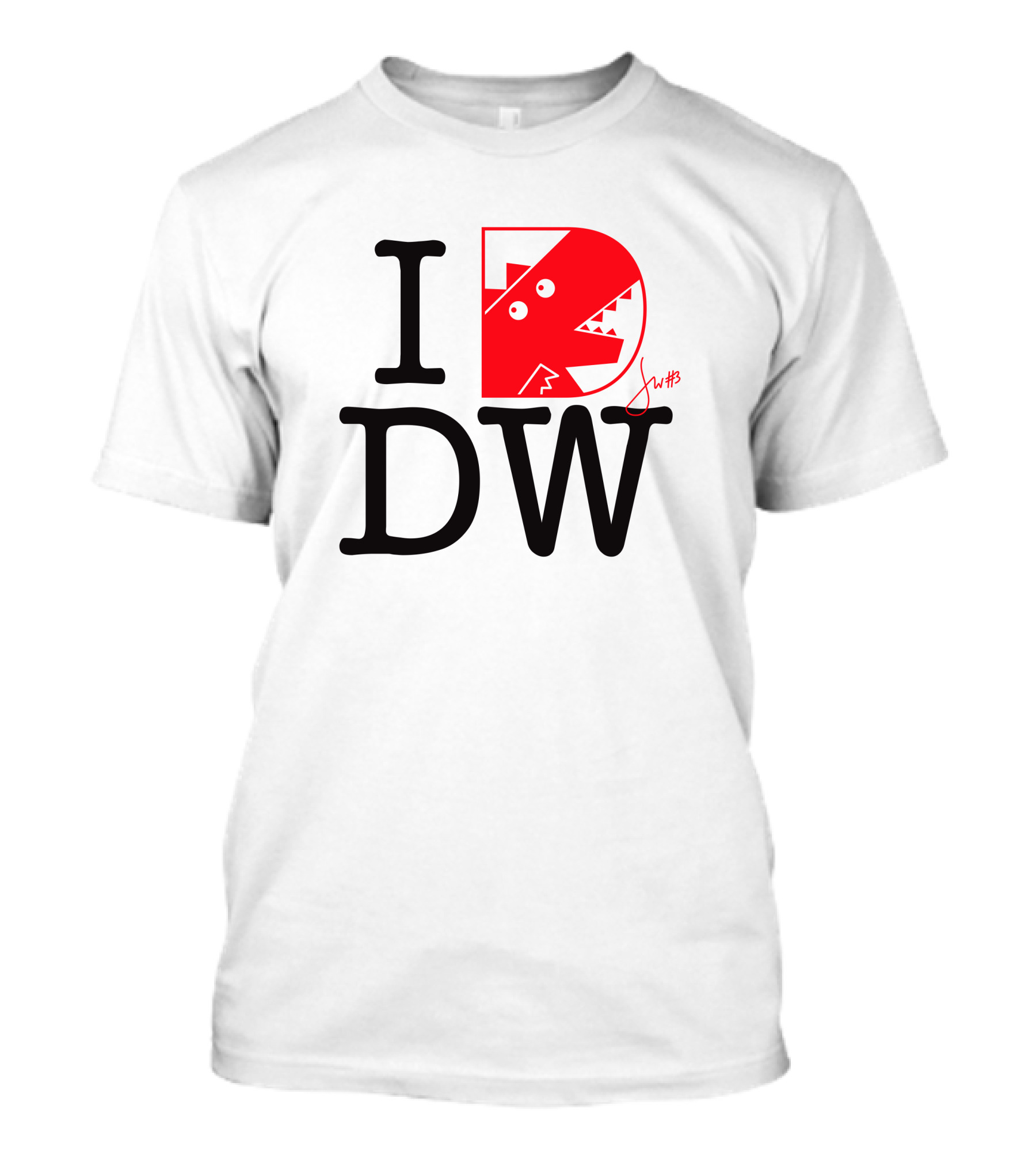 GetBlued I Love DW Deanna Wong Monster T-Shirt